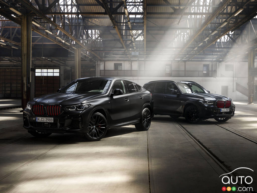 The 2022 BMW X5 and X6 Black Vermilion Editions